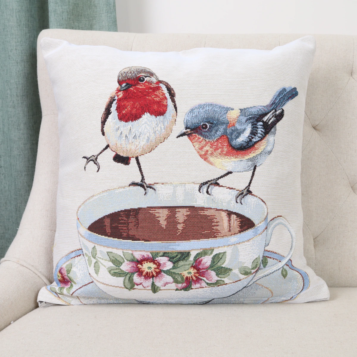 Dvipusis pagalvės užvalkalas Rytinis Duetas