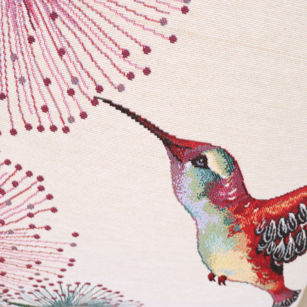 Dvipusis pagalvės užvalkalas Kolibrių sodas - Skrydis 1