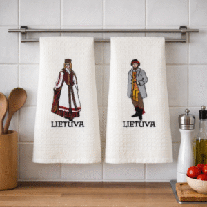 Virtuvinių rankšluosčių rinkinys Lietuvaičiai (2 vnt.)