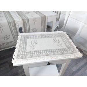 Medvilninių stalo servetėlių rinkinys Levandos