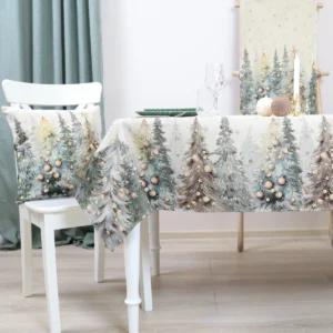 Kaledinė staltiesė Kalėdos grįžta namo