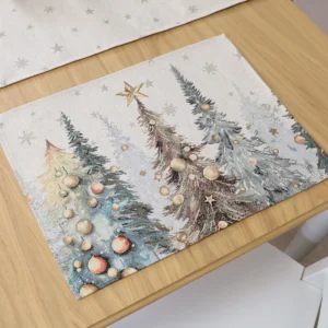 Kalėdinė stalo servetėlė Kalėdos grįžta namo