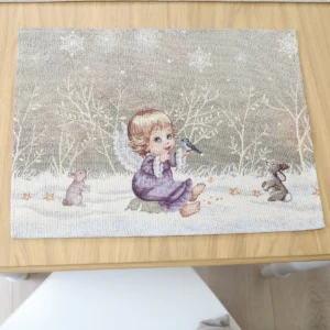 Kalėdinė stalo servetėlė Angeliukas