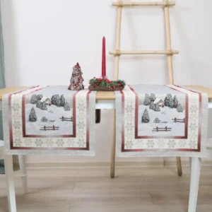 Kalėdinis stalo takelis Žiemos ramybė