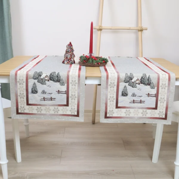 Kalėdinis stalo takelis Žiemos ramybė