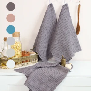 Virtuvinių vaflinių rankšluosčių rinkinys (3vnt.)