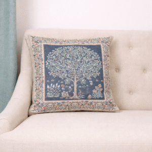 Dvipusis pagalvės užvalkalas Baroko gėlės