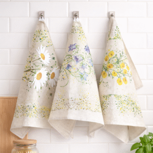 Virtuvinių rankšluosčių rinkinys Vasaros pieva (3 vnt.)