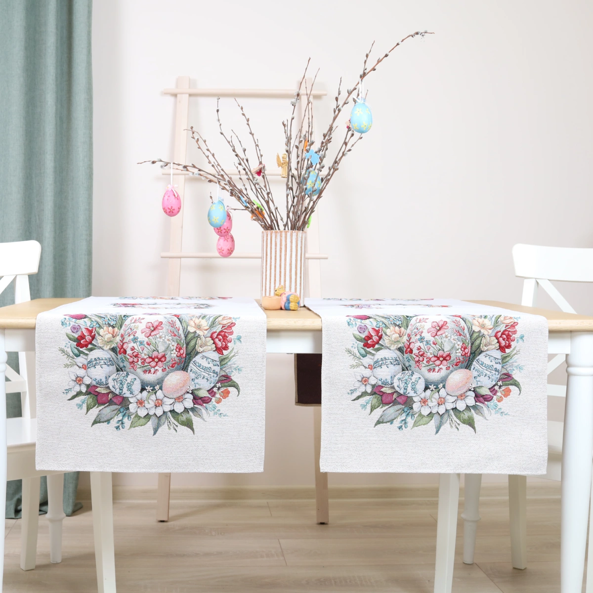 Gobeleninis stalo takelis Pavasario margučiai