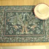 Gobeleniniė servetėlė Wiliam Morris Rojus žemėje (žalia)