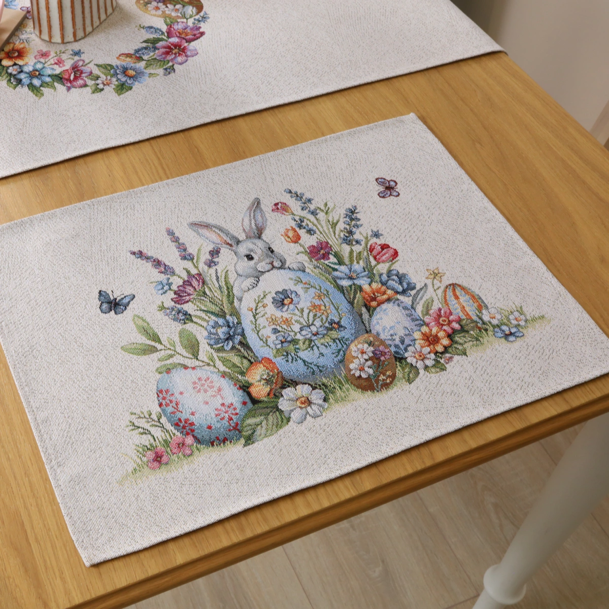 Stalo servetėlė Velykų pasaka