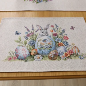 Stalo servetėlė Velykų pasaka