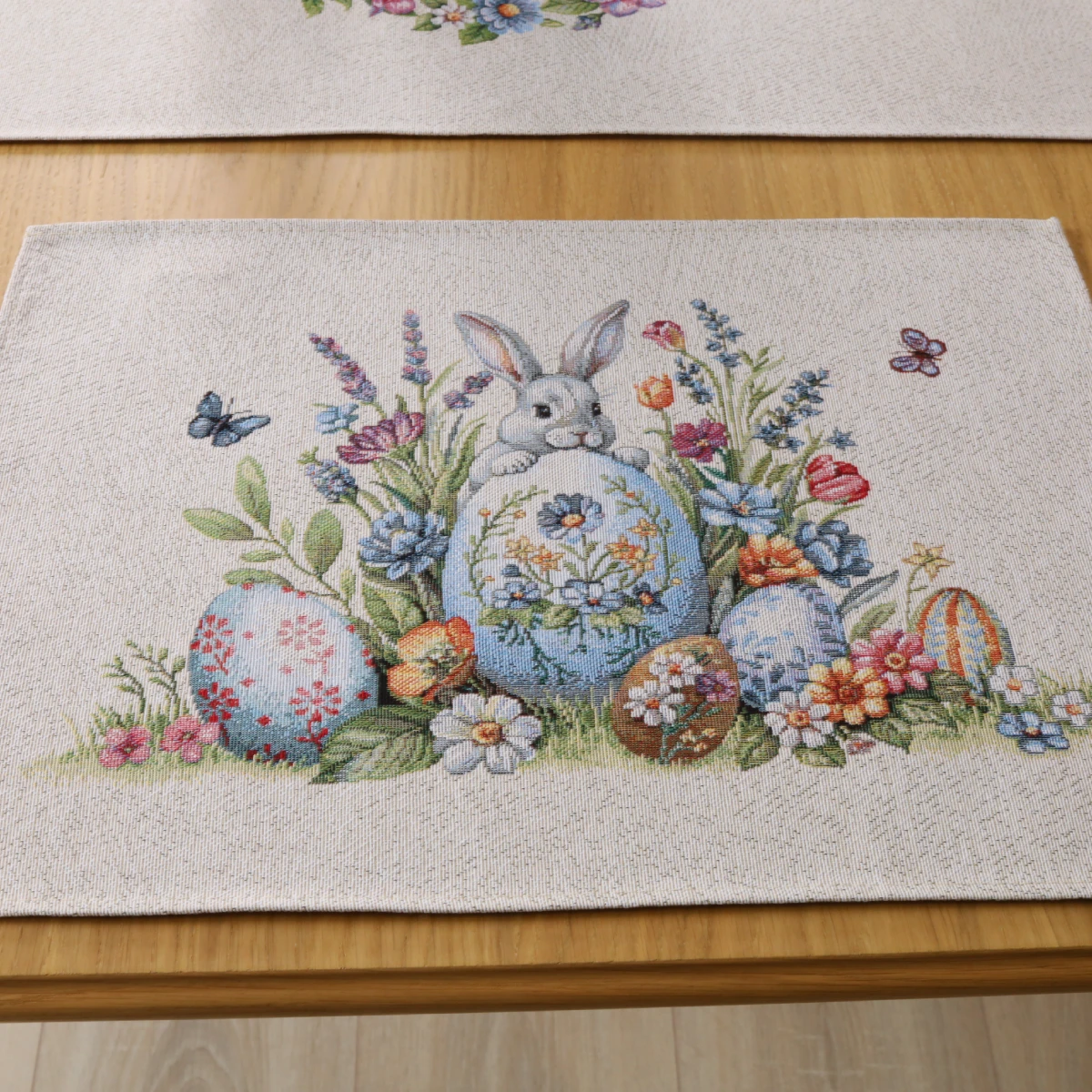 Stalo servetėlė Velykų pasaka