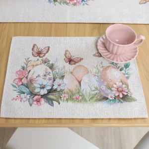 Stalo servetėlė Velykų margučiai