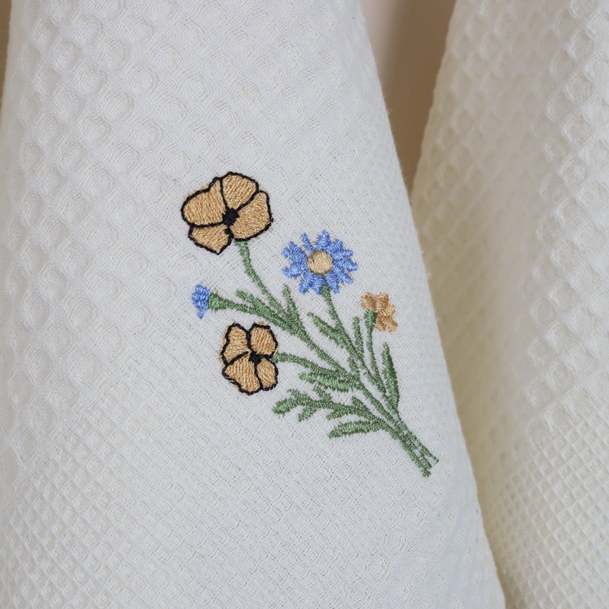 Virtuvinių rankšluosčių rinkinys Rugiagėlės