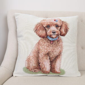 Dvipusis pagalvės užvalkalas Ryžas Pudelis