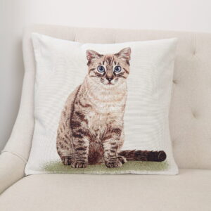 Dvipusis pagalvės užvalkalas Katinėlis Rudis