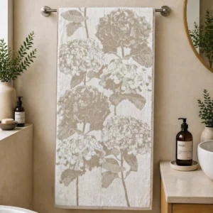 Vonios rankšluostis Hortenzija