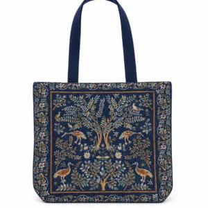 Pirkinių krepšys William Morris Rojus žemėje (mėlynas)