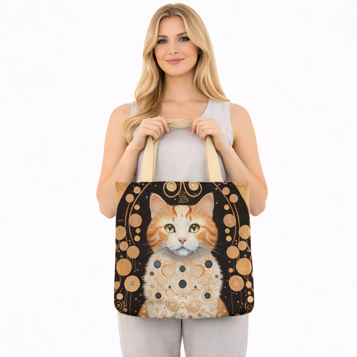 Pirkinių krepšys Auksinis katinas