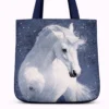 Pirkinių krepšys Baltas žirgas naktyje