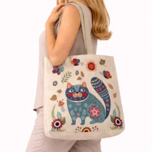 Pirkinių krepšys Miško draugai - Katinas