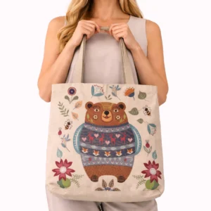 Pirkinių krepšys Miško draugai - Meškutis