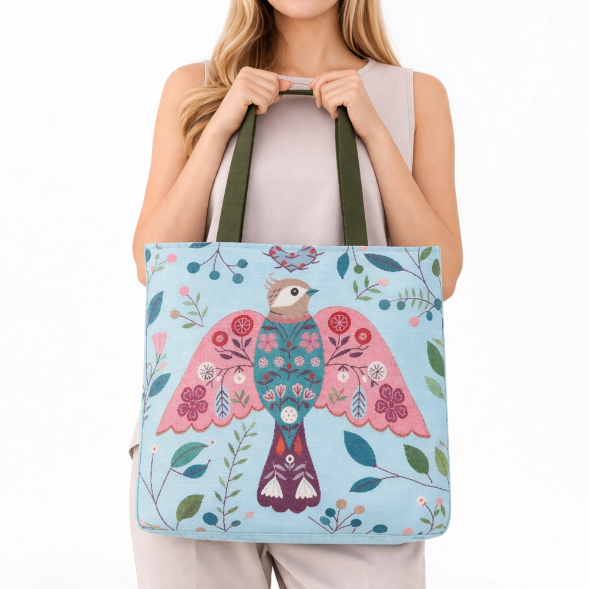 Pirkinių krepšys Miško draugai - Paukštis