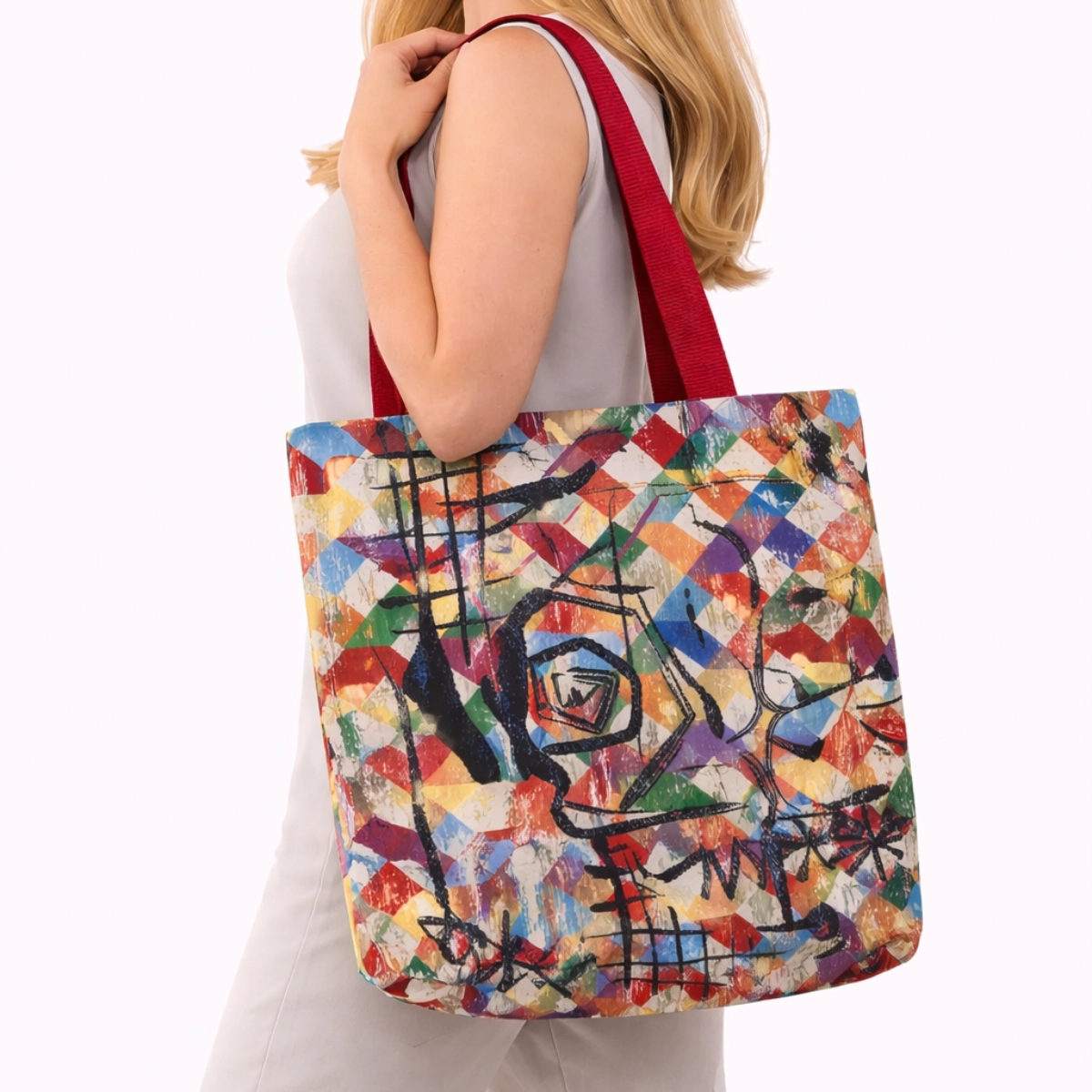 Pirkinių krepšys Spalvų ritmas