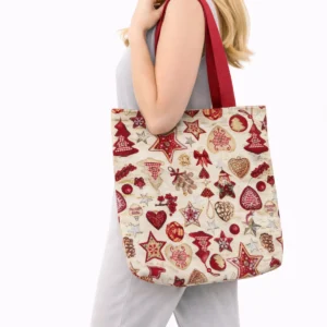 Kalėdinis pirkinių krepšys Šventinė svaja