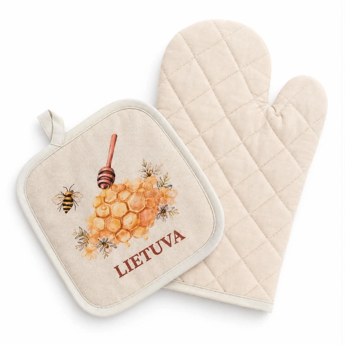 Puodkėlė su Medum ir užrašu "Lietuva"