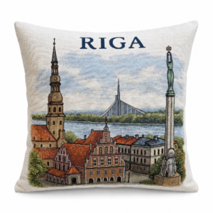 Dvipusis pagalvės užvalkalas Ryga