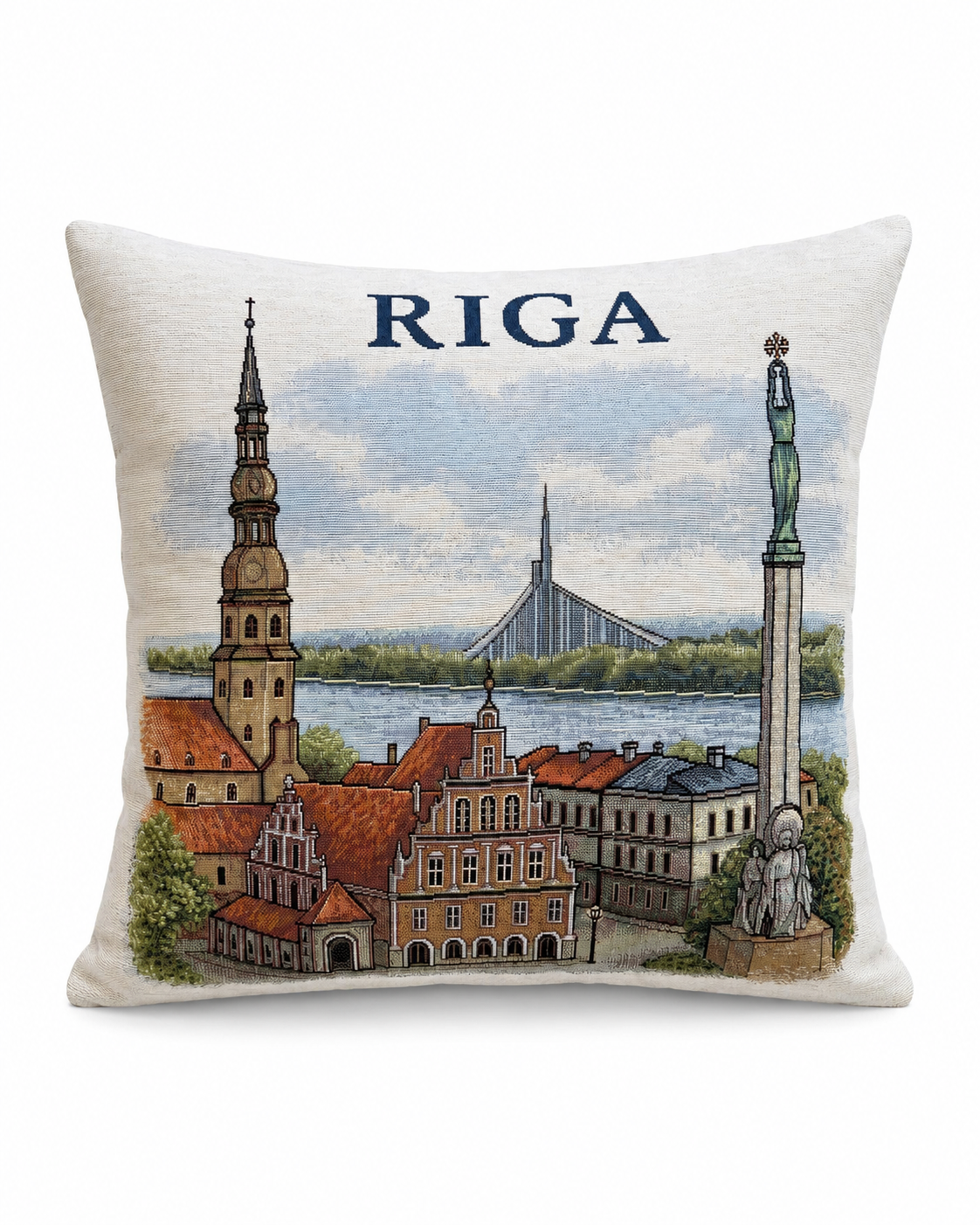 Dvipusis pagalvės užvalkalas Ryga