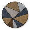 „Art Deco spindesys“ – geometrinis karoliukų padėkliukas, Ø33 cm - Image 4