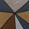 „Art Deco spindesys“ – geometrinis karoliukų padėkliukas, Ø33 cm - Image 2